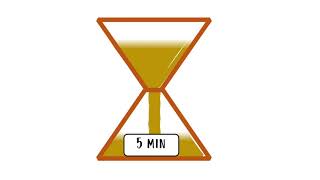 Temporizador 5 MINUTOS RELOJ DE ARENA 5 minute sandwatch timer [upl. by Inalaehak]