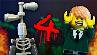 LEGO Siren Head 4 The Return of Siren Head Horror StopMotion [upl. by Varney658]