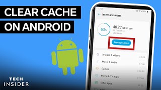 How To Clear The Cache On Android [upl. by Aihsenot37]