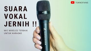 5 REKOMENDASI MIC KARAOKE WIRELESS TERBAIK Suara Jernih Untuk Vocal [upl. by Nonah]