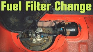 How to Change Fuel Filter  Hyundai Accent [upl. by Chang]