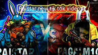 RAISTAR VS PAGAL M10 new tik tok videos Garena Free fire new whatsapp Status song youtube videos [upl. by Eynobe739]