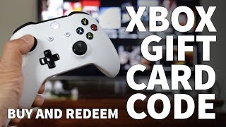 How to Get an Xbox Gift Card Code Online Right Now and Redeem Code on Xbox One Console [upl. by Aneer]