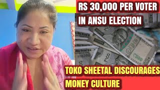 Toko Sheetal Condemns Money Culture In ANSU Election arunachalpradesh students politics [upl. by Ming]