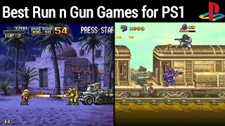 Top 10 Best Run and Gun Games for PS1 [upl. by Ballou828]