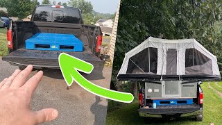 How to put a Livin Lite TC1 Camper in your Truck Bed  Full Steps tc1 truckcamper [upl. by Ransome178]