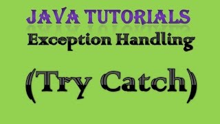 102 Exception Handling in Java Practical Part 1 Try Catch [upl. by Nnail]