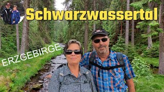 Erzgebirge 4  Schwarzwassertal von Kühnhaide bis Nonnenfelsen [upl. by Arin]