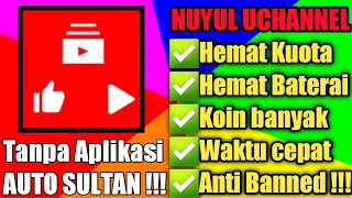 🔥Cara Nuyul Uchannel USub aplikasi penambah subscriber ANTI BANNED ANTI BLOK UANG BANYAK [upl. by Kcirreg]