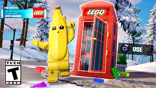 How To Become LEGO® In Fortnite CHAPTER 5 [upl. by Opalina]