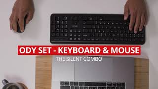 Trust ODY Wireless Silent Keyboard and Mouse Set [upl. by Allimaj830]