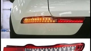 Reflectores Led Kia Sportage 2011 2015  Total Tuneo [upl. by Ahsillek]