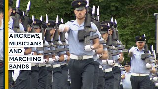 RAF personnel put through their paces ahead of Jubilee Pageant [upl. by Sayer]