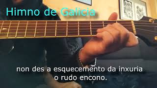 Himno de Galicia  Tutorial Guitarra Vilches [upl. by Safir]