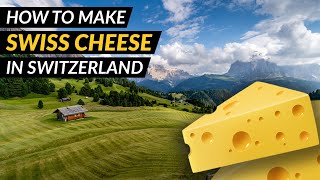 How To Make Swiss Cheese  Authentic Cheesemaking in Switzerlands Emmental Valley Bern Day Trip [upl. by Nealson990]