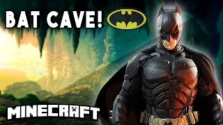 BATCAVE IN MINECRAFT Ultimate Redstone Base [upl. by Tiena]