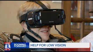 IrisVision Electronic Glasses Helps Those with Macular Degeneration [upl. by Bierman]