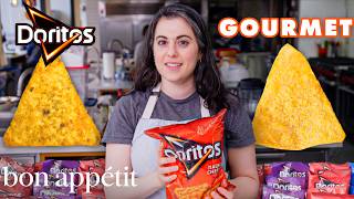 Pastry Chef Attempts to Make Gourmet Doritos  Gourmet Makes  Bon Appétit [upl. by Isidora559]