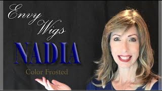 ENVY WIGS NADIA WIG REVIEW  FROSTED [upl. by Leirua]