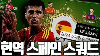 유로 2024 우승한 스페인 현역 스쿼드 🇪🇸 [upl. by Ahsinahs]