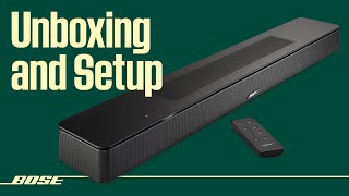 Bose Soundbar 550 – Unboxing and Setup [upl. by Bayly]