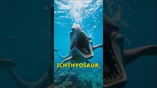 MarineReptiles Plesiosaur Ichthyosaur Extinction OceanLife shorts short fish [upl. by Alih]