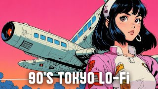 【90s Lofi Playlist】Traveling  Tokyo Jazz🗼Study amp Chill [upl. by Ardnuhsal]