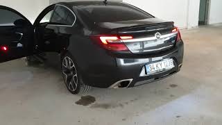 Opel insignia OPC Cold Start Straigt Pipe Exhaust  Düz Boru [upl. by Resee630]