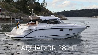 AQUADOR 28 HT  Orust Marin [upl. by Ilat]