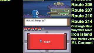 How to get Geodude Pokémon Platinum [upl. by Darrey]