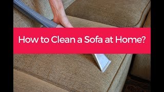 How to Clean Sofa at Home 5 Easy Steps [upl. by Hosbein]