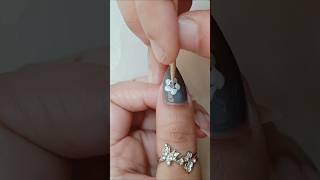 Super Easy NailArt trending nails nailsdesign viralvideo ytshorts shorts ytviral fashion [upl. by Legnalos]