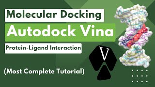 AutoDock Vina Tutorial Molecular Docking for Beginners [upl. by Lydnek499]