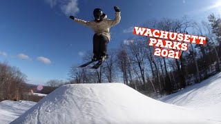 Wachusett Mountain Terrain Park 2021 New Setup [upl. by Ardnik]