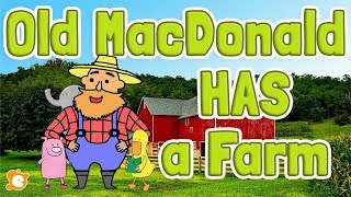 Old MacDonald HAS a Farm  With Lyrics and Karaoke Track by ELF Learning [upl. by Hbaruas482]