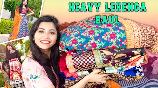 ETHNICPLUS Heavy Lehenga Try On Haul Beautiful Heavy Lehengas [upl. by Audley]