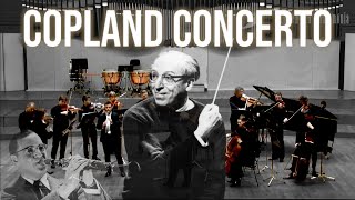 COPLAND Concerto for Clarinet and String Orchestra  Pablo Barragán clarinet [upl. by Neelrihs]