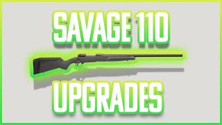 Savage 110 Best Upgrades  Anarchy Outdoors [upl. by Einhpets]