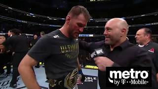 UFC 241 Stipe Miocic and Daniel Cormier Octagon Interview [upl. by Trimble665]