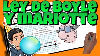 👨‍🔬 LEY de BOYLE y MARIOTTE 🎈 LEYES de los GASES [upl. by Aikym]