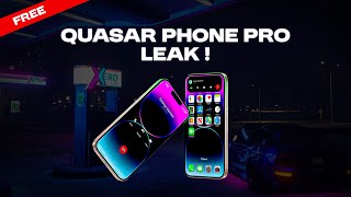 LEAK Quasar Phone PRO • FREEGRATUIT [upl. by Sible]