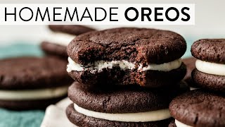 Homemade Oreos  Sallys Baking Recipes [upl. by Trinatte]