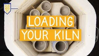 LOADING YOUR CERAMICS KILN FOR BEGINNERS  AMACO Classroom Kiln Basics [upl. by Ithnan]