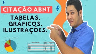 Citação ABNT Como Citar Gráficos Figuras Tabelas e Quadros [upl. by Nonnac]