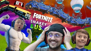 FORTNITE x SNAKEY BUS FGTeeV Bonus Content during Good Old Quarantine Days [upl. by Toolis734]