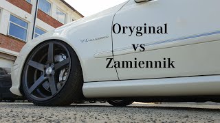 Mercedes W211W219  Wahacze banany ori vs zamiennik [upl. by Moraj507]