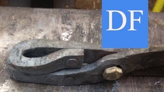 Blacksmithing For Beginners  Forging Tongs in a Basic Shop [upl. by Acebber]