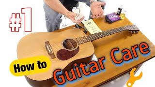 Easy Acoustic Guitar Maintenance  General Care and Information [upl. by Nolrev]