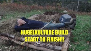 How to Build a Hugelkulturstyle Raised Bed Garden [upl. by Franklyn]