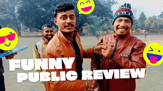 Funny Public Review 😆🤣  Bawli Booch  Surname Bohat [upl. by Atineb]